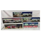 5 Unopened Hess Toy Vehicles, 12ï¿½14 Inches in Orig