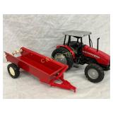 1/16 Scale Massey Ferguson 4255 Tractor with Red T