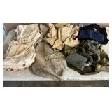 Early WW2 Military Items Including Gas Mask, Unifo Early WW2 Military Items Including Gas Mask, Unifo