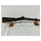 Stagecoach-Style Black Powder Rifle with Wooden St Stagecoach-Style Black Powder Rifle with Wooden St