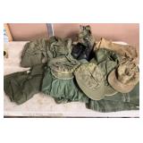 WW2 Era Military Clothing, Boots, Jackets, Hats, a WW2 Era Military Clothing, Boots, Jackets, Hats, a