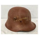 WWII German Steel Helmet Shell with Ventilation Lu WWII German Steel Helmet Shell with Ventilation Lu