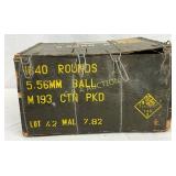 Wooden Ammunition Storage Crate for 5.56mm Rounds, Wooden Ammunition Storage Crate for 5.56mm Rounds,
