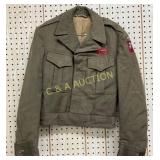 U.S. Airborne Military Jacket with Patches U.S. Airborne Military Jacket with Patches