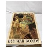 1943 Norman Rockwell �Save Freedom of Worship� WW2 1943 Norman Rockwell �Save Freedom of Worship� WW2