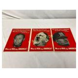 Three 1942 Dated Posters Featuring Wartime Propaga Three 1942 Dated Posters Featuring Wartime Propaga