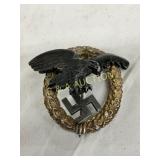 WWII German Early Observer Badge with Eagle and La WWII German Early Observer Badge with Eagle and La