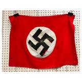20�27 Inch German WWII Flag with Swastika Emblem 20�27 Inch German WWII Flag with Swastika Emblem