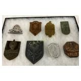 8 German WW2 Badges with Various Designs 8 German WW2 Badges with Various Designs