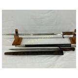 Two WWI-Era Daggers, 26-inch and 22-inch, with She Two WWI-Era Daggers, 26-inch and 22-inch, with She