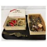 World War II Era Assorted Lot of Medals, Insignia, World War II Era Assorted Lot of Medals, Insignia,