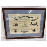 Framed Program Executive Office Commemorative Prin Framed Program Executive Office Commemorative Prin