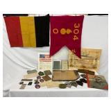 WWII Memorabilia of Jack McFarland Featuring Flags WWII Memorabilia of Jack McFarland Featuring Flags