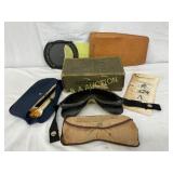 Various U.S. WWII Era Goggles and Accessories Lot Various U.S. WWII Era Goggles and Accessories Lot