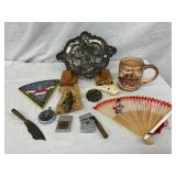 Various WW2 Era Items Including Souvenirs, Medals, Various WW2 Era Items Including Souvenirs, Medals,