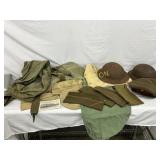 Early U.S. WW2 Military Gear Including Duffle Bags Early U.S. WW2 Military Gear Including Duffle Bags