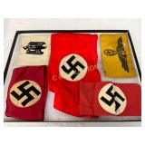 5 WWII German Armbands and Insignia 5 WWII German Armbands and Insignia