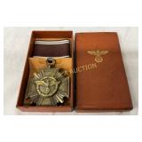 NSDAP 10-Year Service Medal, 3rd Class, Bronze, wi NSDAP 10-Year Service Medal, 3rd Class, Bronze, wi