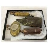 4 Various WWII Military-Related Lighters and Items 4 Various WWII Military-Related Lighters and Items