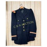 Early U.S. Military Navy Blue Jacket with Gold But Early U.S. Military Navy Blue Jacket with Gold But