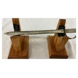 Handmade German Prisoner of War Art Scabbard, 1945 Handmade German Prisoner of War Art Scabbard, 1945