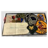 WWII Military Insignia, Documents, and Ephemera Lo WWII Military Insignia, Documents, and Ephemera Lo