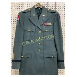 U.S. Military Uniform Jacket with Matching Pants a U.S. Military Uniform Jacket with Matching Pants a