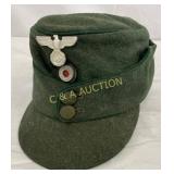 German WW2 Wool Field Cap with Insignia German WW2 Wool Field Cap with Insignia