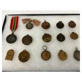 14 Italian Military Medals with Various Designs an 14 Italian Military Medals with Various Designs an