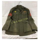 Early Military Uniform with Jacket, Pants, and Ins Early Military Uniform with Jacket, Pants, and Ins