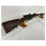 Early Foreign Bolt-Action Rifle with Wood Stock Early Foreign Bolt-Action Rifle with Wood Stock