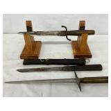 3 Handcrafted Knives 3 Handcrafted Knives