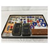 Early WWII Medals and Patches, Including Air Medal Early WWII Medals and Patches, Including Air Medal