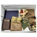 WWII Lot Including Medals, Insignia, Dog Tags, and WWII Lot Including Medals, Insignia, Dog Tags, and