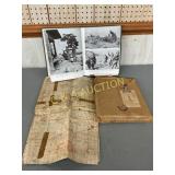 Korean War-Era 3rd Infantry Division Book and Map Korean War-Era 3rd Infantry Division Book and Map