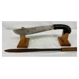 Early War-Era Knives: 16in-19in Curved Handle and Early War-Era Knives: 16in-19in Curved Handle and