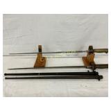 Two 25-Inch Early World War I Bayonets with Scabba Two 25-Inch Early World War I Bayonets with Scabba