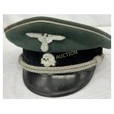 WWII German Officer�s Cap with Insignia WWII German Officer�s Cap with Insignia