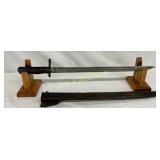 22-Inch Marked U.S. Bayonet with Scabbard 22-Inch Marked U.S. Bayonet with Scabbard