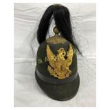 USM 1881 Infantry Dress Helmet with Brass Eagle In USM 1881 Infantry Dress Helmet with Brass Eagle In