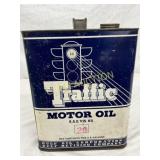 Traffic Motor Oil 2-Gallon Can by Gulf Oil Corpora Traffic Motor Oil 2-Gallon Can by Gulf Oil Corpora
