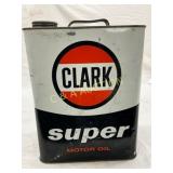 Clark Oil & Refining Corporation 2-Gallon Metal Mo Clark Oil & Refining Corporation 2-Gallon Metal Mo