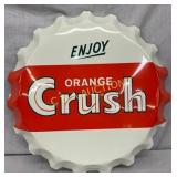 Embossed Convex 22-Inch Enjoy Orange Crush Embossed Convex 22-Inch Enjoy Orange Crush