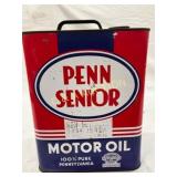 Penn Senior 2-Gallon Metal Motor Oil Can, 100% Pur Penn Senior 2-Gallon Metal Motor Oil Can, 100% Pur