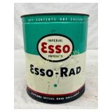 Vintage Esso-Rad 1-Gallon Metal Can by Imperial Oi Vintage Esso-Rad 1-Gallon Metal Can by Imperial Oi
