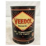Veedol Motor Oil 1 Quart Can with Original Graphic Veedol Motor Oil 1 Quart Can with Original Graphic