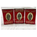 Three Prince Albert Crimp Cut 1 1/2 Oz Tobacco Tin Three Prince Albert Crimp Cut 1 1/2 Oz Tobacco Tin