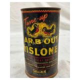 Vintage 33oz Shaler Rislone Kar B Out Automotive T Vintage 33oz Shaler Rislone Kar B Out Automotive T