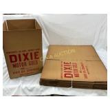 12 Dixie Motor Gold Original Shipping Boxes, 12 Dixie Motor Gold Original Shipping Boxes,