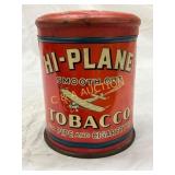 Hi-Plane Tobacco Tin Can by Larus & Bro. Co., USA Hi-Plane Tobacco Tin Can by Larus & Bro. Co., USA